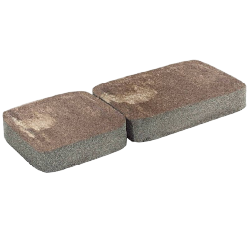 Плитка тротуарная прессованная "Старый город", Зенит Черноземье,  2 формы, Старый двор гранитная фракция, 60мм, 12.67м2/уп.