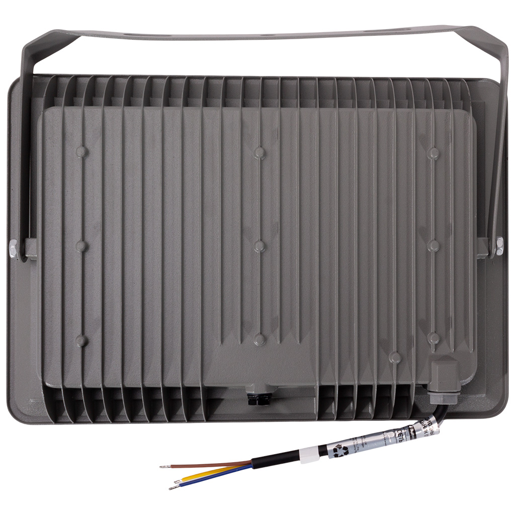 Прожектор светодиодный, 100W 6,5K серый, Leek