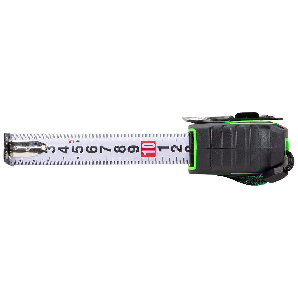 Рулетка Effecta Fort автостоп, магнит, шкаланейлон, 5м х25мм