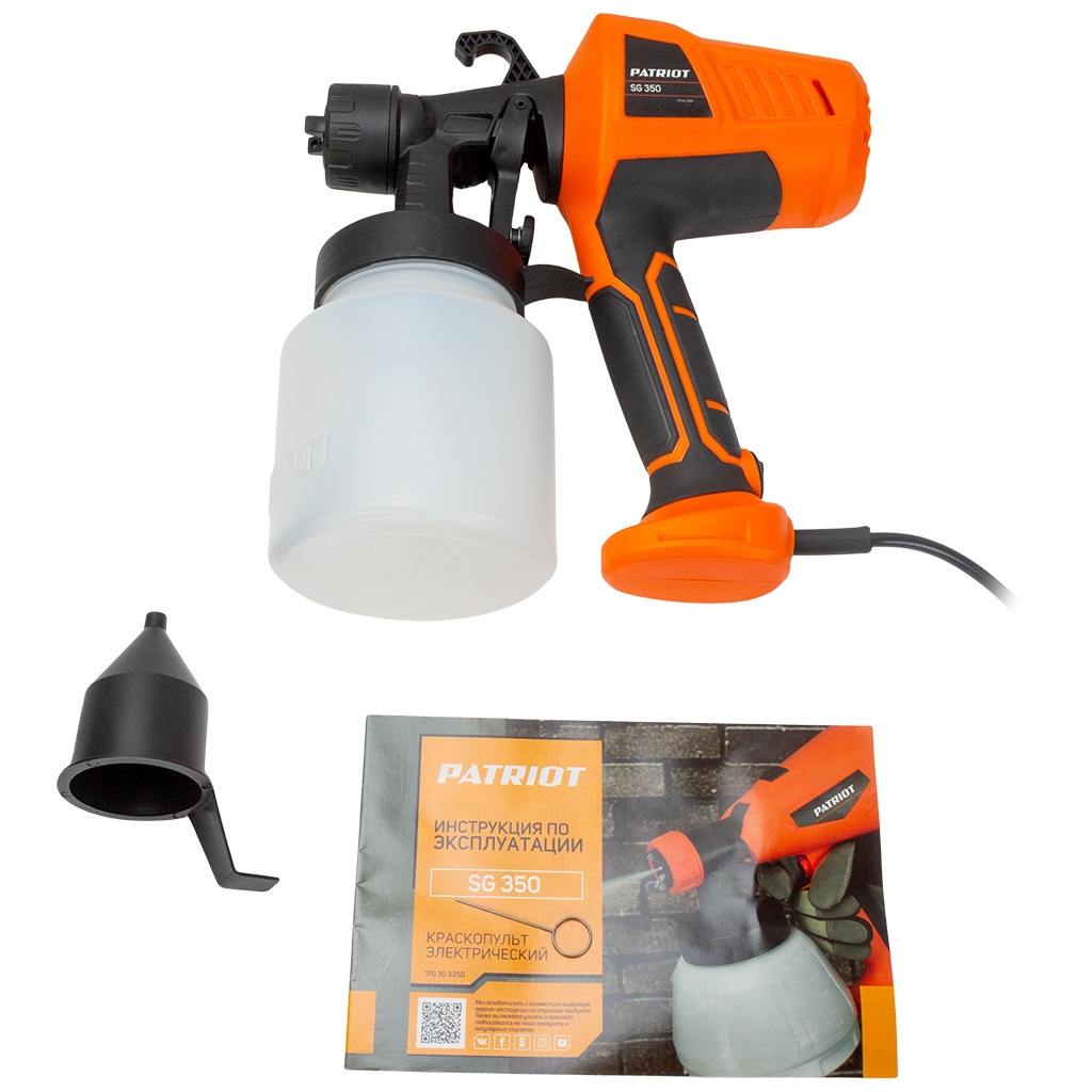 Краскопульт Patriot SG 110, 110Вт