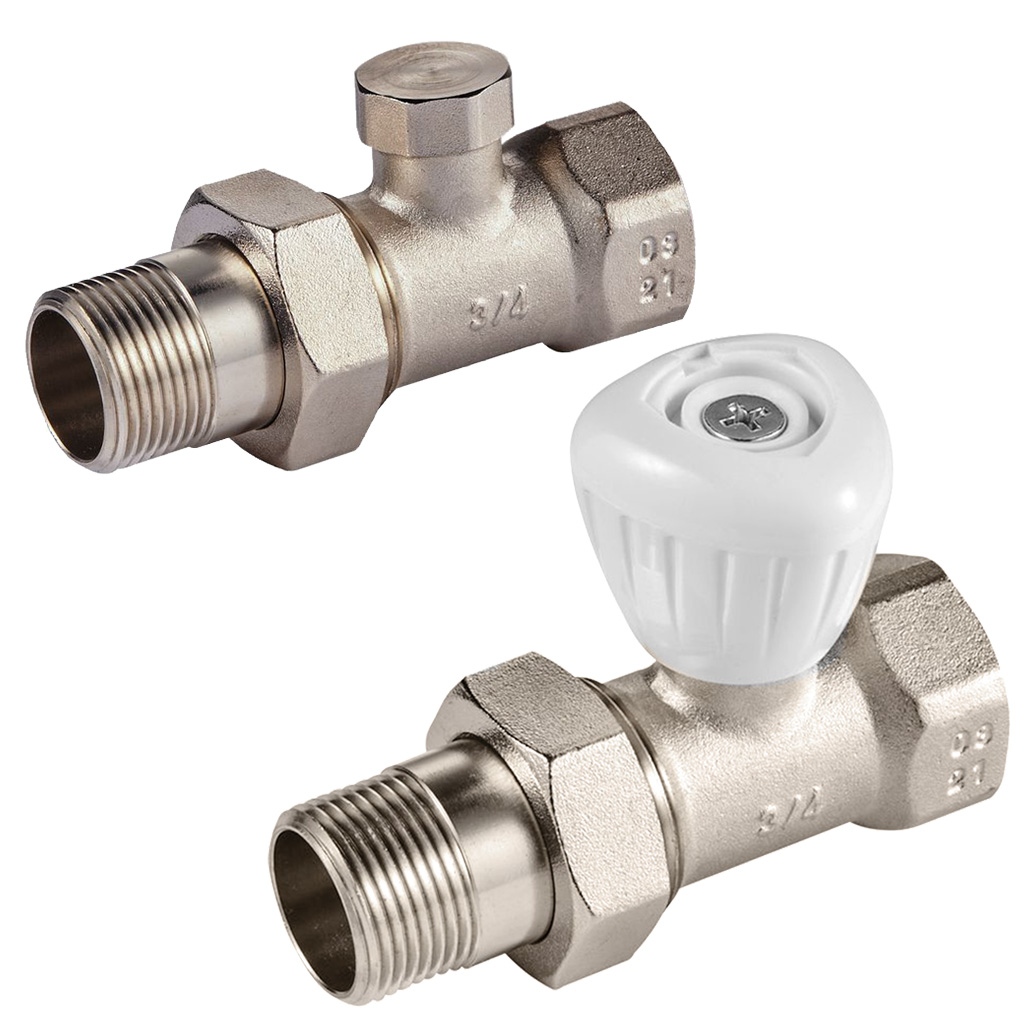 Набор ручной ругелировки радиатора Royal Thermo, прямой, 3/4"