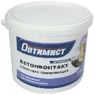 Грунтовка Оптимист бетоноконтакт, 6кг цены в Воронеже