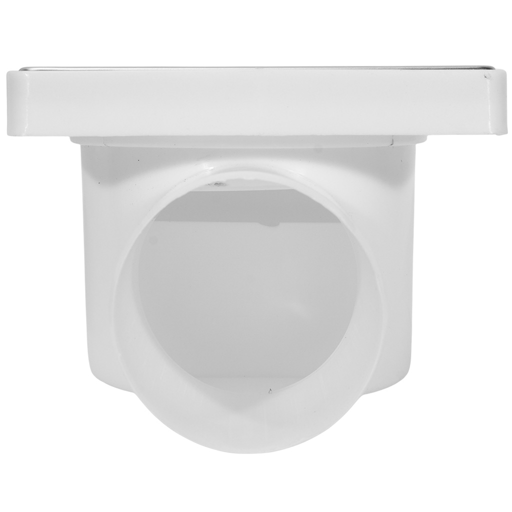 Трап Aquant, горизонтальный выпуск, для внутренней канализации D50, 100х100мм