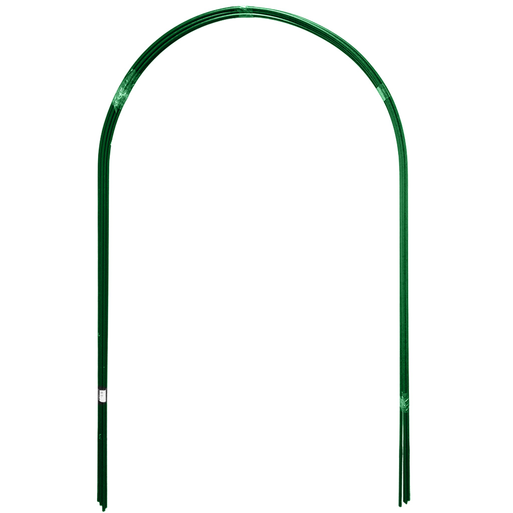 Парниковая дуга Садовита, металлическая в ПВХ оплетке, 1600х1000х4000м, комплект 6шт