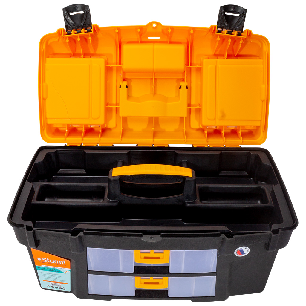 Ящик для инструментов Sturm!, пластиковый, 530х275х290мм