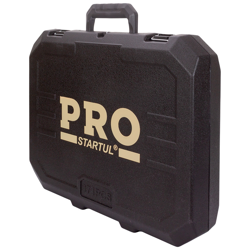 Набор торцевых головок и бит Startul Pro Dakar, 171 предмет, 1/4", 3/8", 1/2"