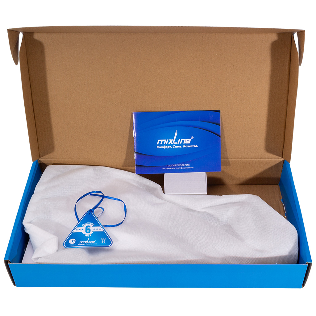 Смеситель для кухни Mixline ML33-098GR, хром