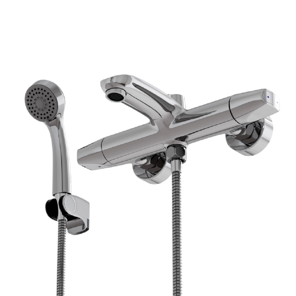 Смеситель Mixline Organic ML39-01, для ванны, хром