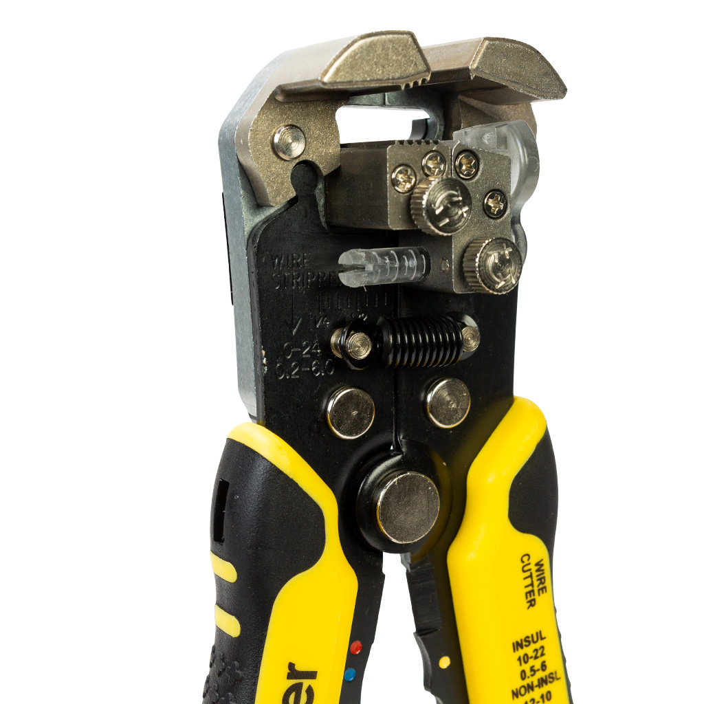 Щипцы для зачистки электропроводов, кримпер, кусачки, Hanskonner, 210мм