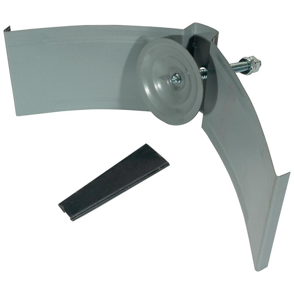 Держатель трубы водосточной d-90, RAL 7024 серый графит