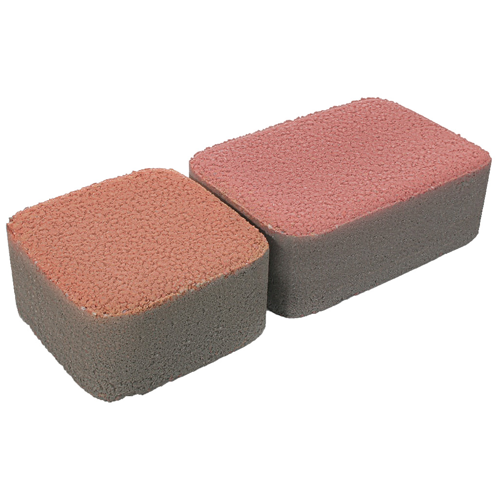 Плитка тротуарная прессованная "Старый город", Зенит Черноземье, 2 формы, Шафран гранитная фракция, 60мм, 12.67м2/уп.