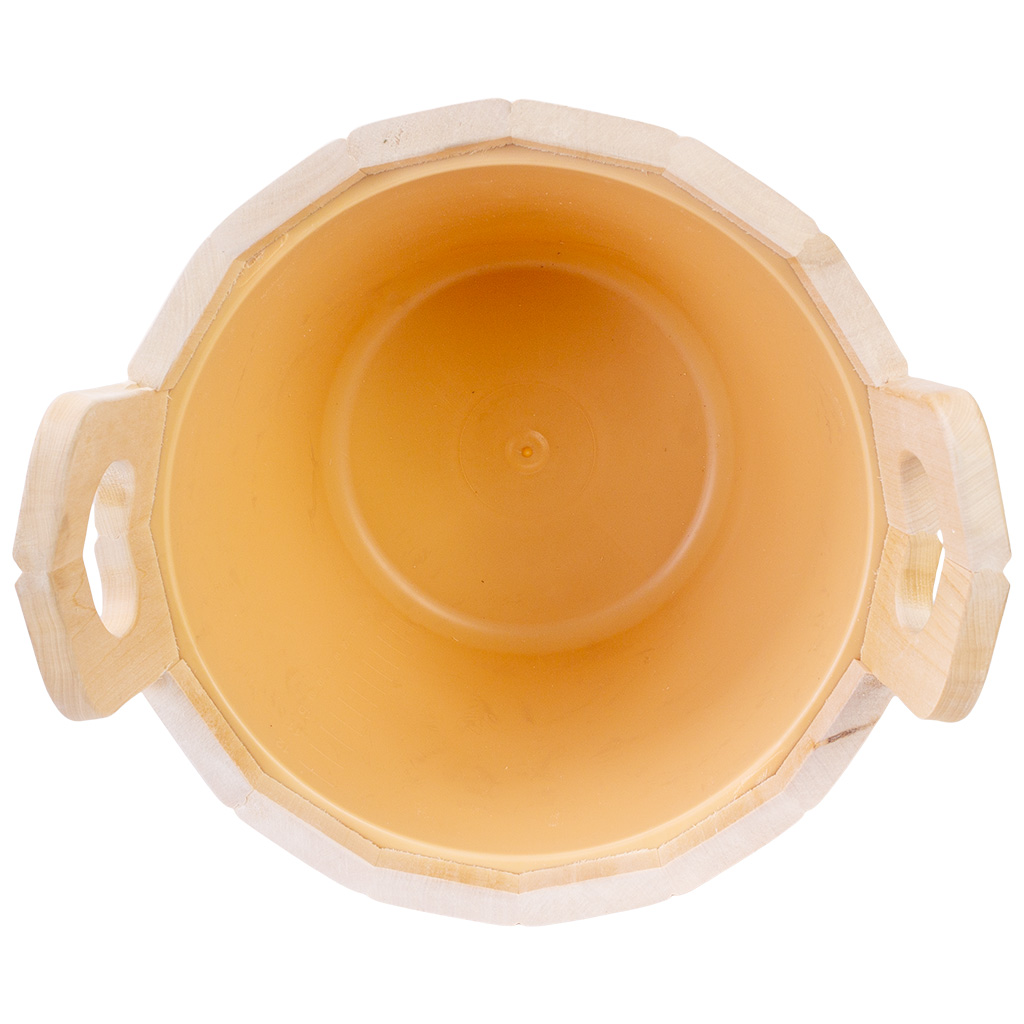 Запарник с крышкой Банные штучки, с пласмассовой вставкой, 14л