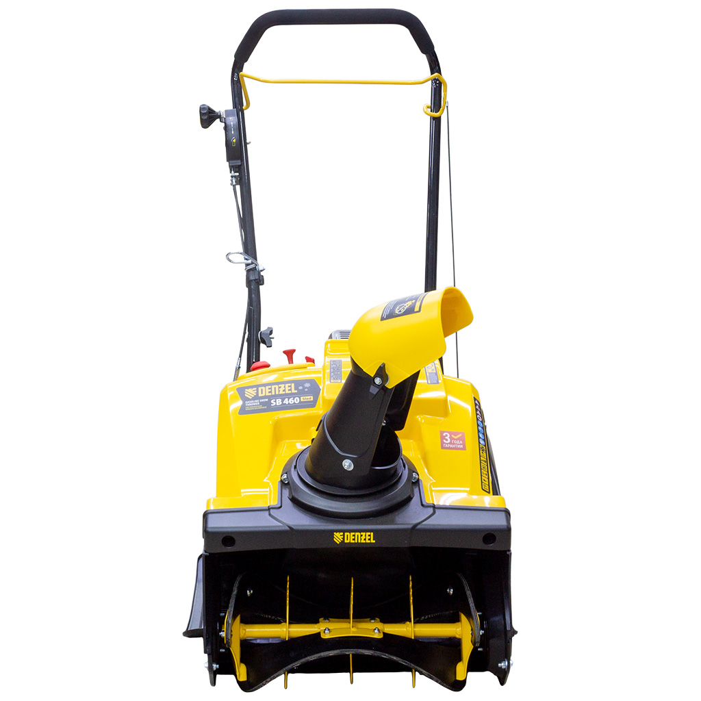 Снегоуборочная машина бензиновая Denzel SB 460 Sled, ручной старт.