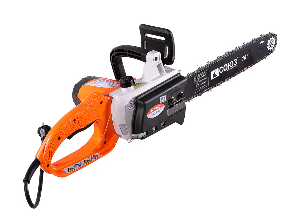 Пила электрическая цепная Союз ПЦС-9926, 2,6кВт, шина 16см