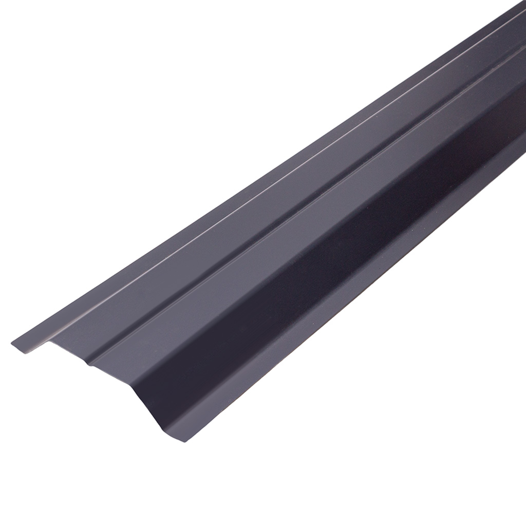 Штакетник металлический, 105 х 1250мм, RAL 7024 серый графит, П-образный