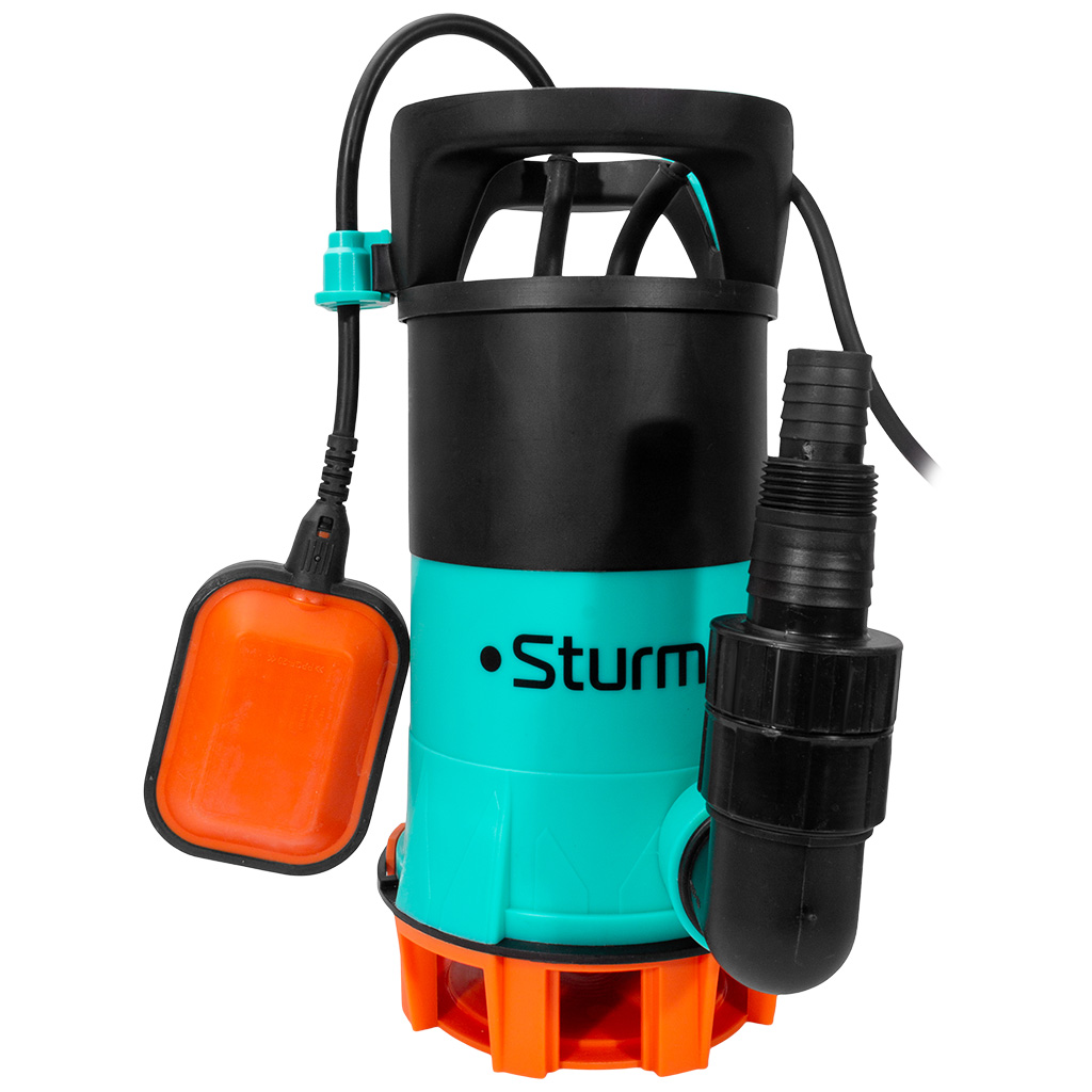Насос дренажный Sturm! WP9745PVU, для чистой и грязной воды