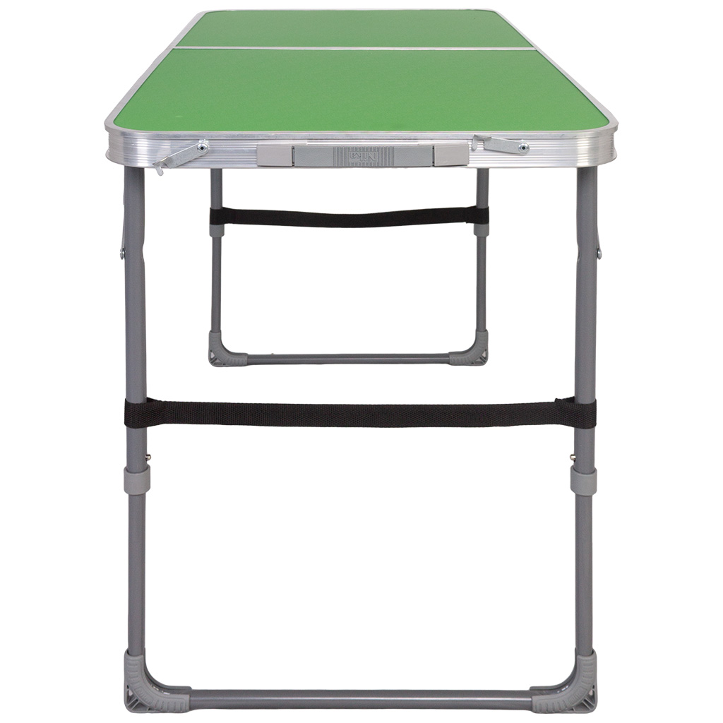 Набор мебели Nika, стол + 4 стула, зеленый с принтом