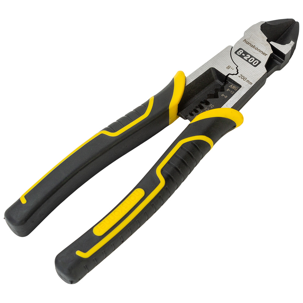 Бокорезы cо стриппером Hanskonner, эксцентриковый шарнир, +30% к силе реза,         200мм