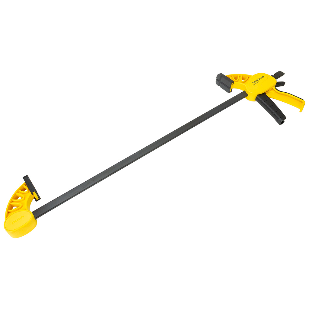 Струбцина пистолетная Hanskonner, нейлоновая, 600мм