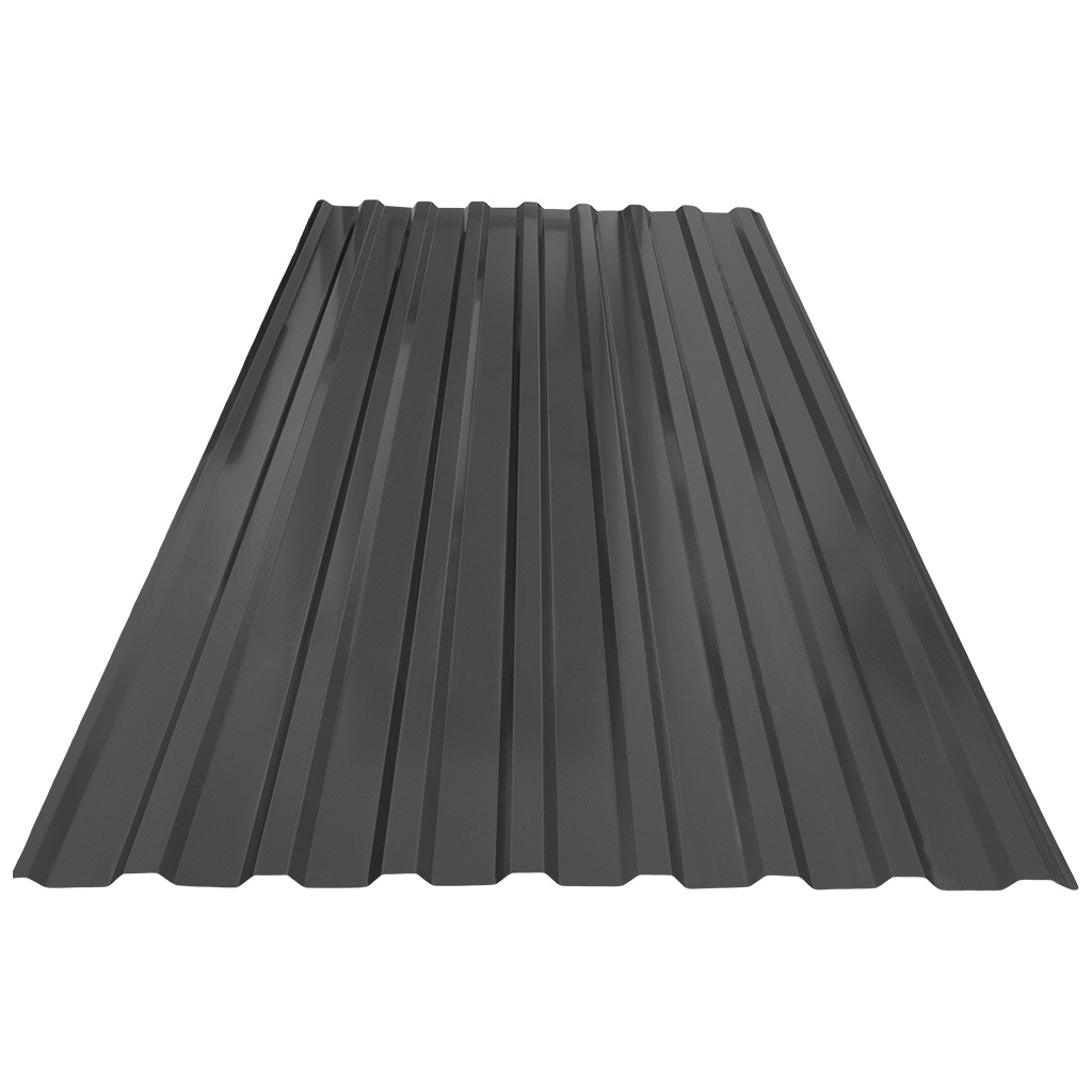 Профнастил МП-20R, 1150 х 2000 х 0.45мм, RAL 7024 серый графит