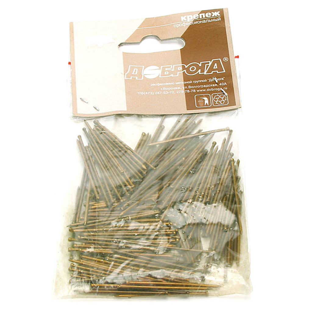Гвоздь финишный  30 х 1.4мм, бронза, 0.1кг