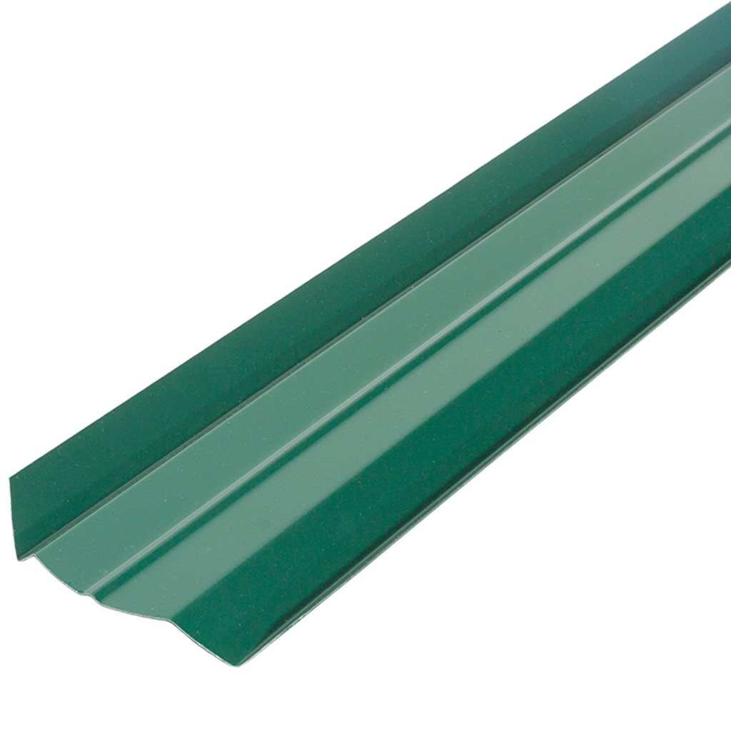 Штакетник металлический, 105 х 1250мм, RAL 6005 зеленый мох, М-образный