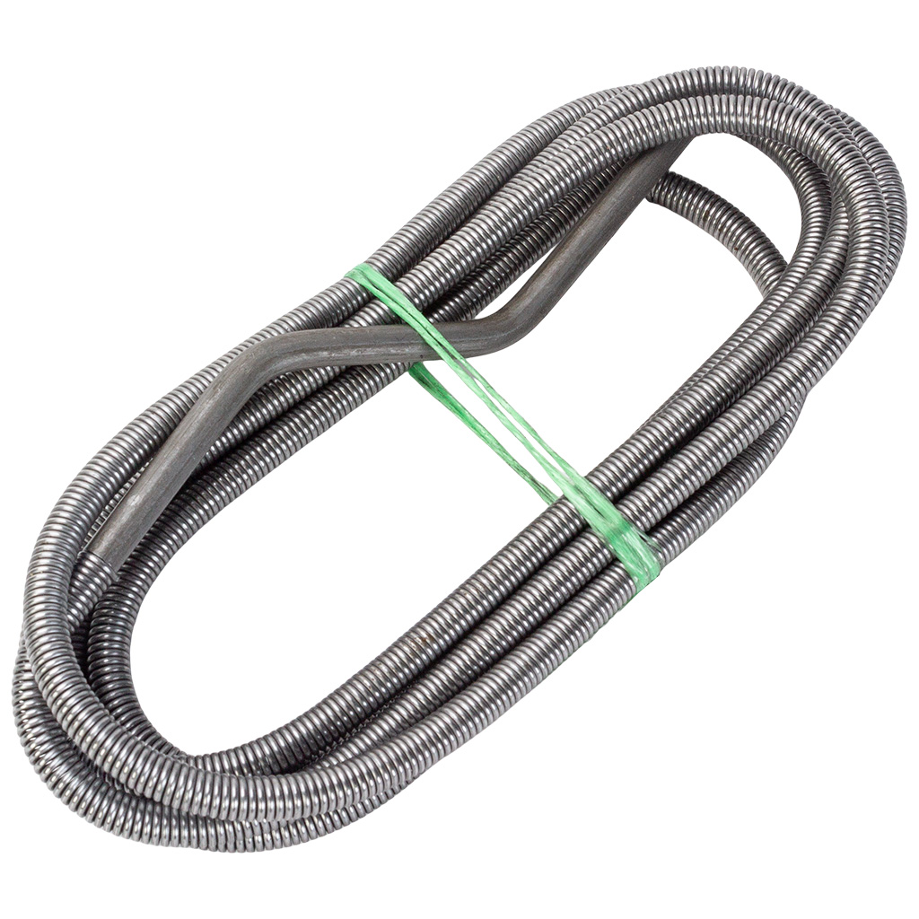 Трос пружинный Aquant, сантехнический ф9, 2.5 м