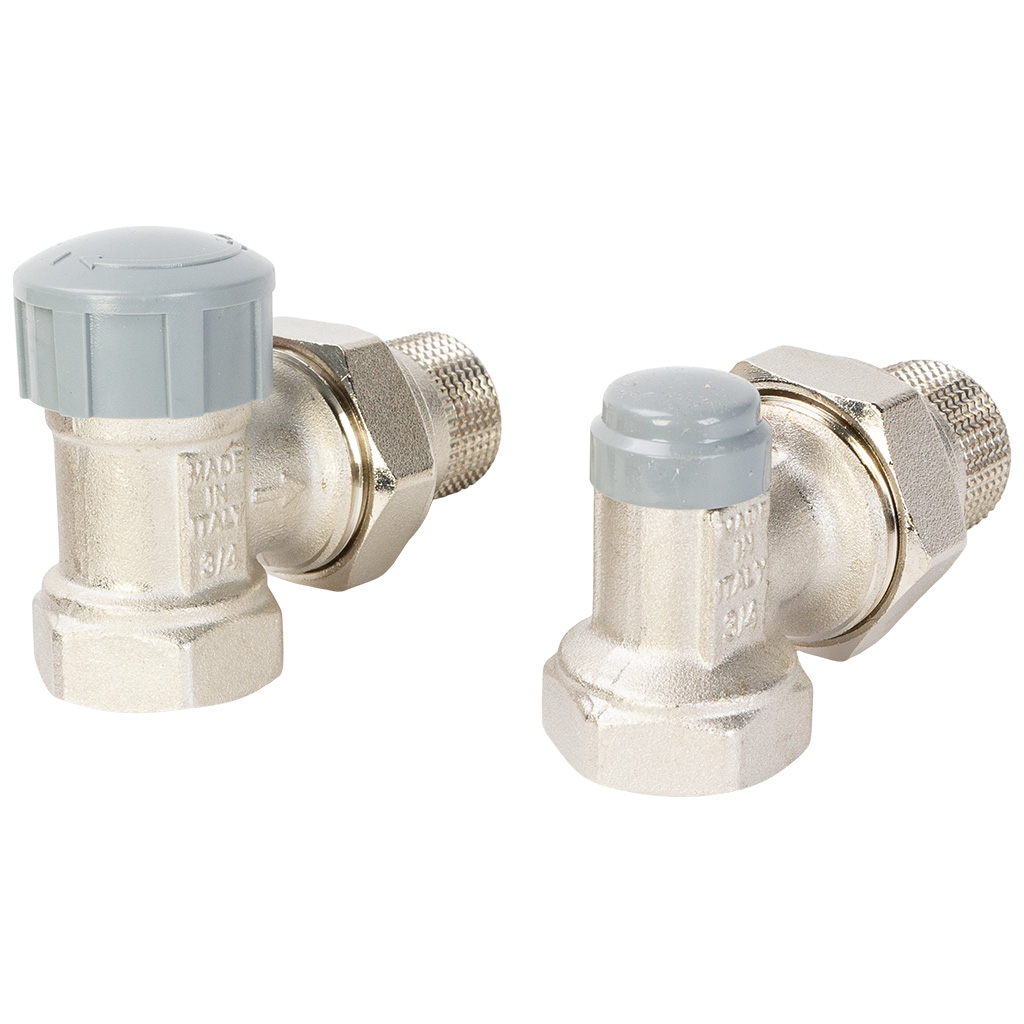 Набор термостатический для радиатора Royal Thermo, угловой, 3/4", М30х1.5