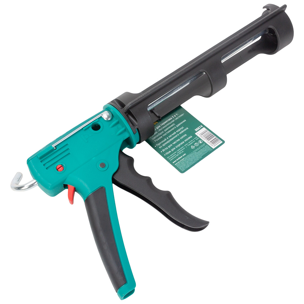 Пистолет для герметика Kraftool Grand 2в1, скелетный, 310мл