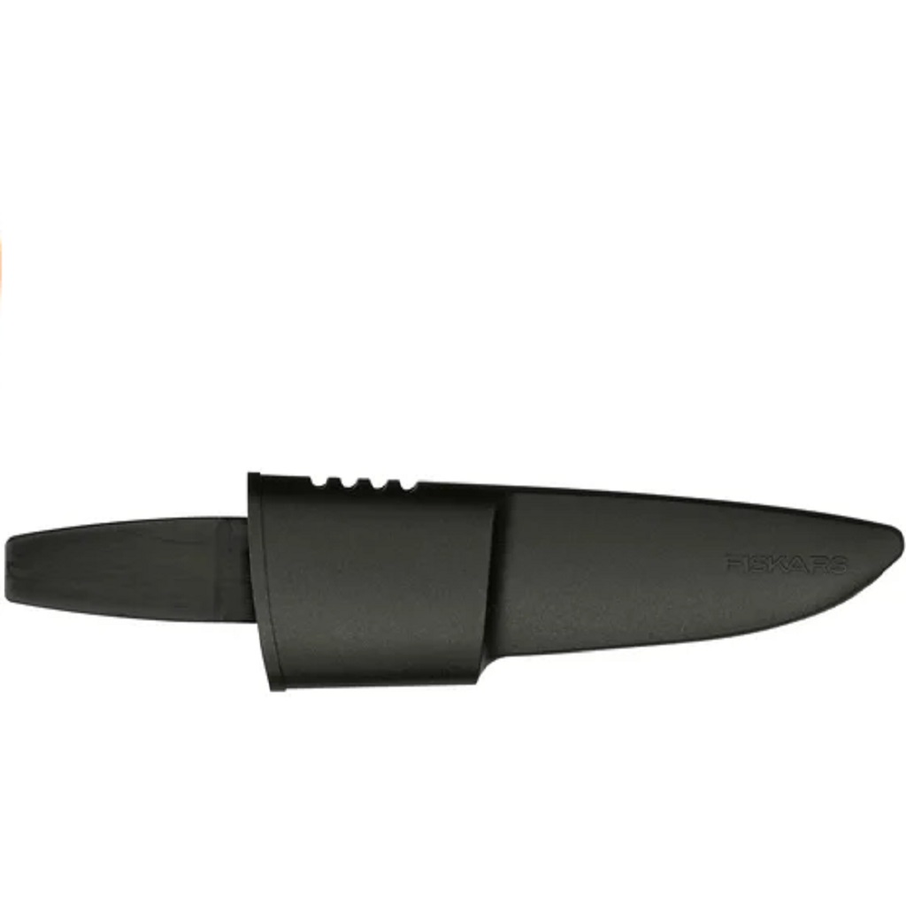 Нож универсальный Fiskars, туристический, садовый с чехлом
