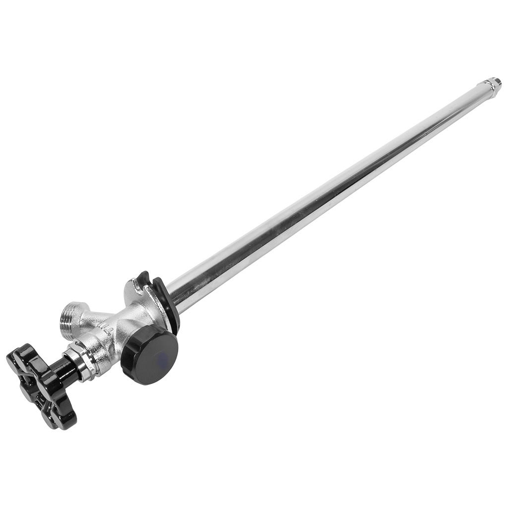 Кран незамерзающий для стен TIM, уличный, 550мм