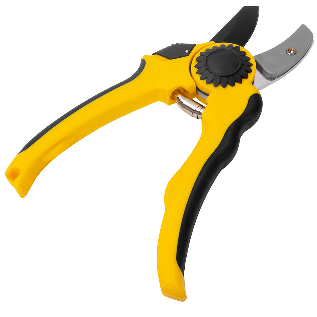 Секатор Hanskonner HK3012-07-25, верхнее лезвие с тефлоновым покрытием, 210мм