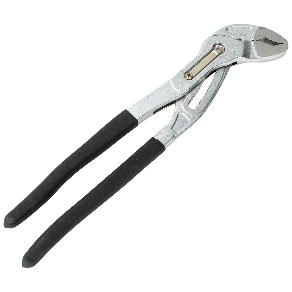 Клещи переставные Hanskonner, кнопочный шарнир, зев 70мм, 300мм