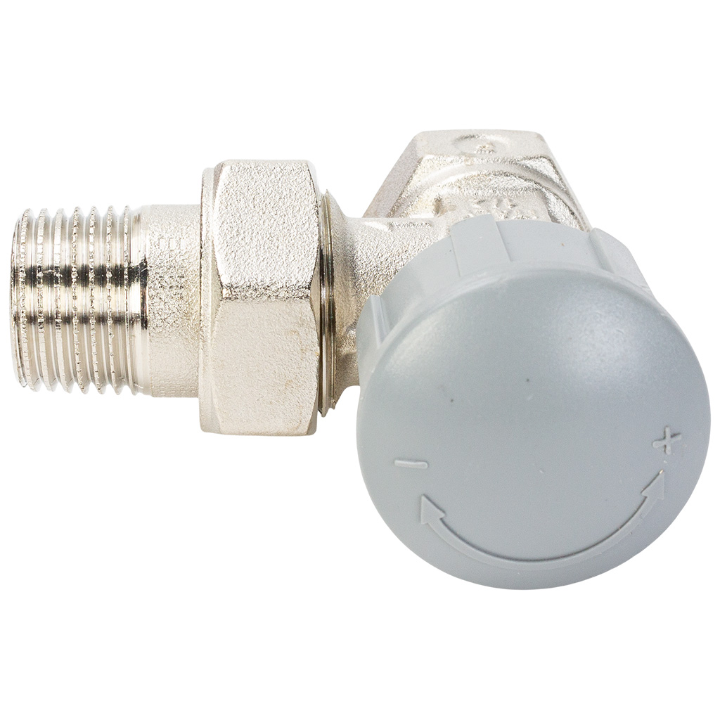 Набор термостатический для радиатора Royal Thermo, угловой, 1/2", М30х1.5