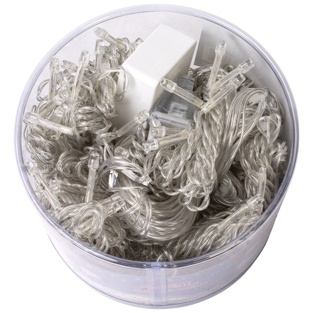 Электрогирлянда Занавес, 3 х 3м, холодный свет