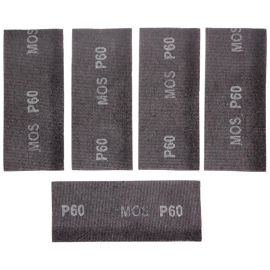 Сетка шлифовальная Mos, 115х280мм, № 60, 5шт