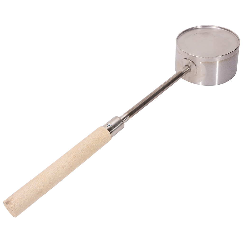 Ковш для бани, из нержавейки, средний