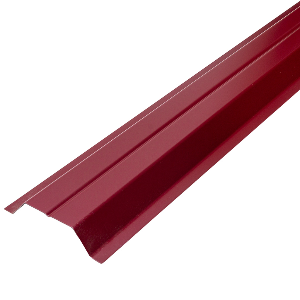 Штакетник металлический, 105 х 1500мм, RAL 3005 красное вино, П-образный