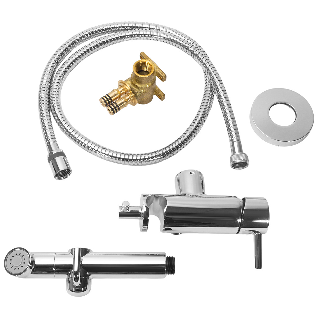 Смеситель Lemark Solo LM7170CW, с гигиеническим душем