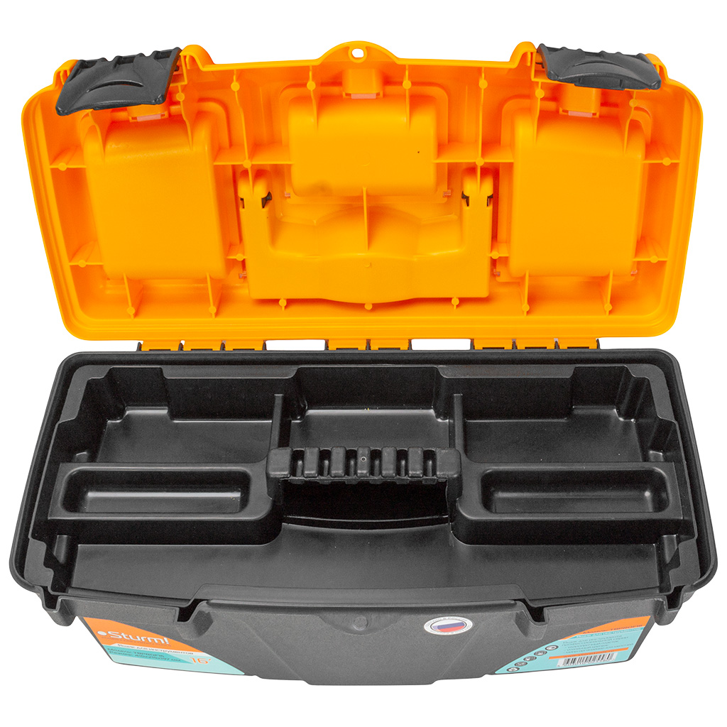 Ящик для инструментов Sturm!, пластиковый, 410х215х197мм.