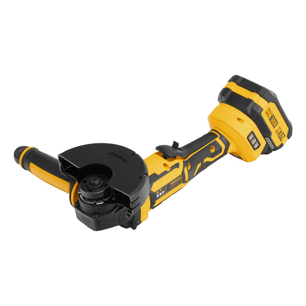 Углошлифовальная, аккумуляторная машина Denzel AGH-BL-20-125, d-125мм 20Вт