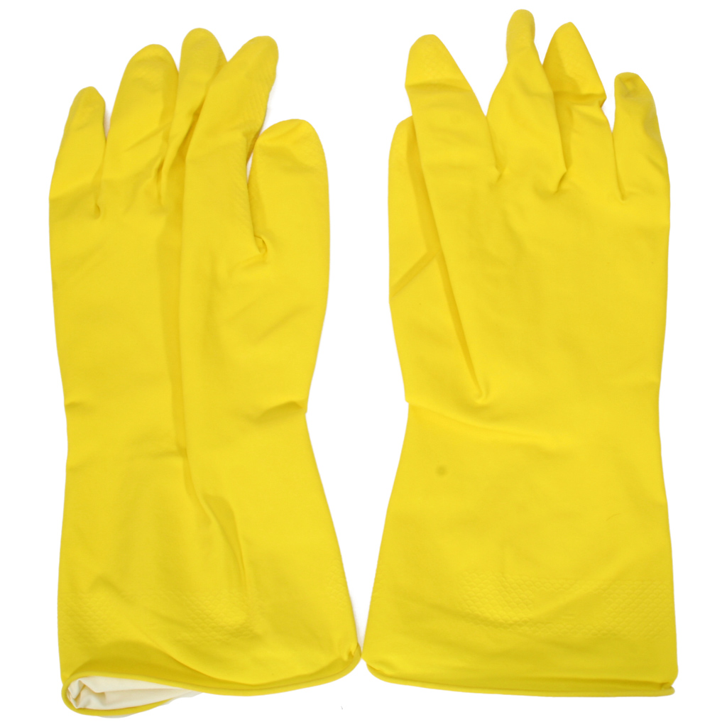 Перчатки Komfi, латексные, с х/б напылением, размер L