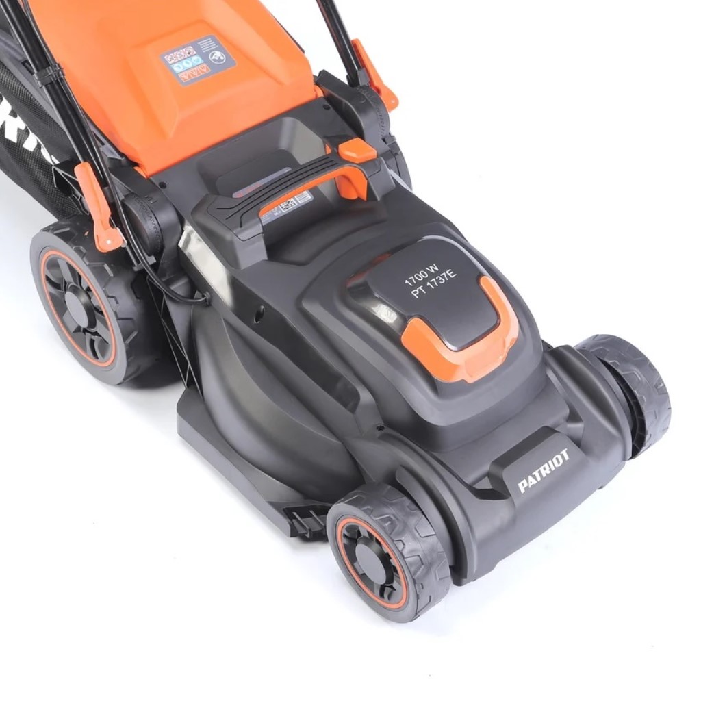 Газонокосилка Patriot PT1737E Lux, электрическая, 2.3л.с