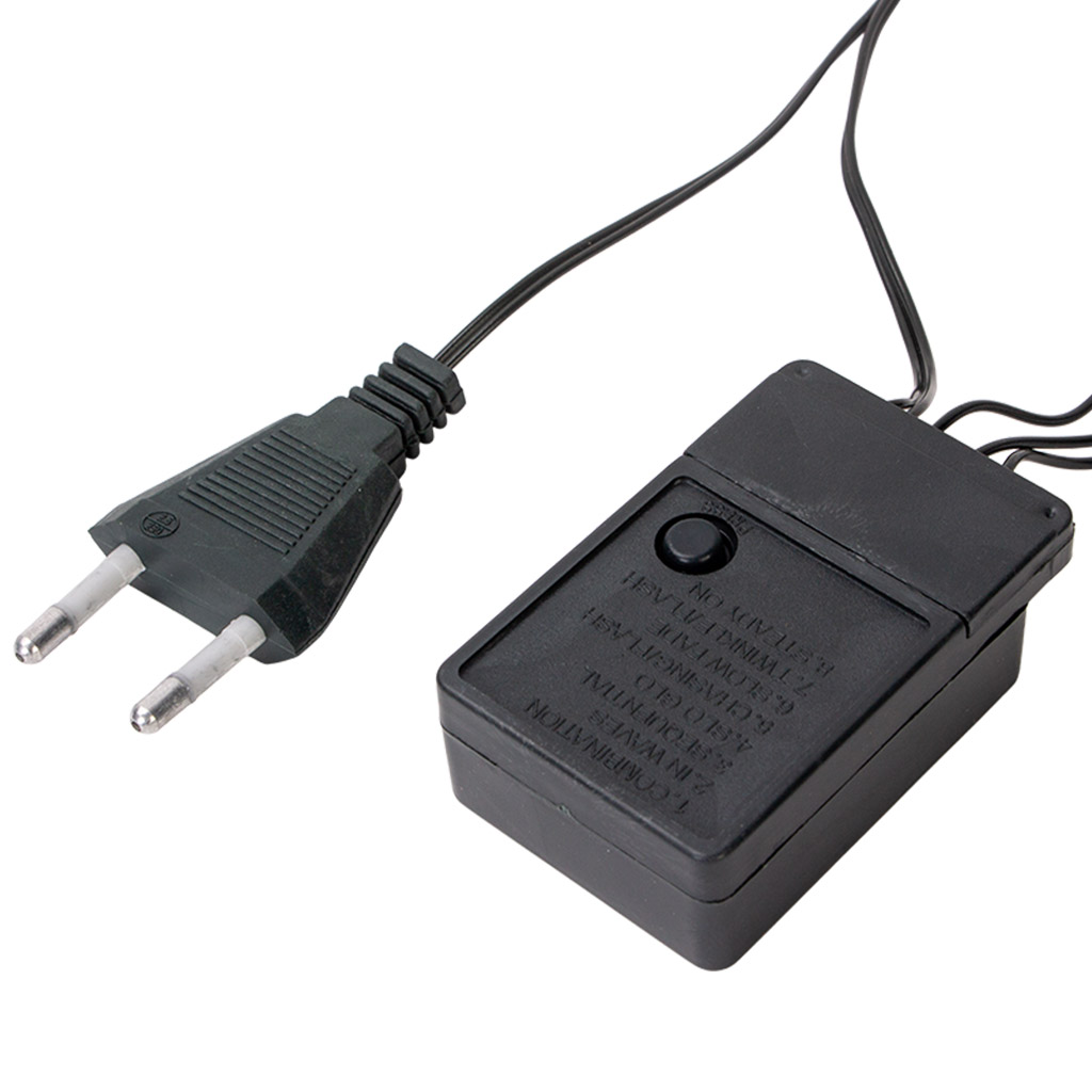 Электрогирлянда Нить, прямая, V8 300 ламп, цветной свет