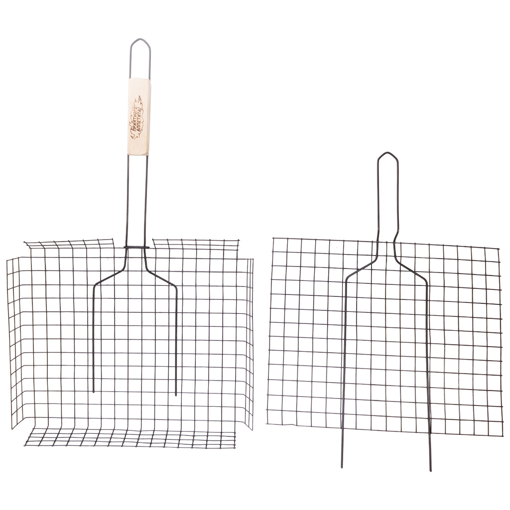 Решетка барбекю, глубокая, большая, 410х335х60мм