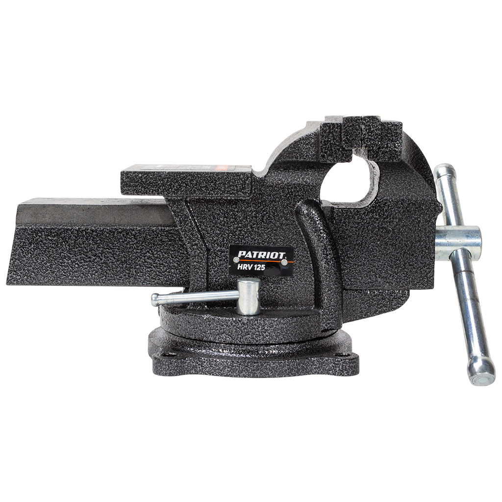 Тиски поворотные Patriot HRV, 125 мм