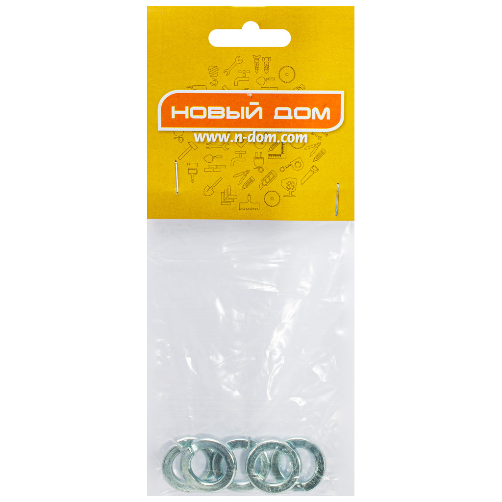 Гровер Ф14, оцинкованный, 5шт/упак