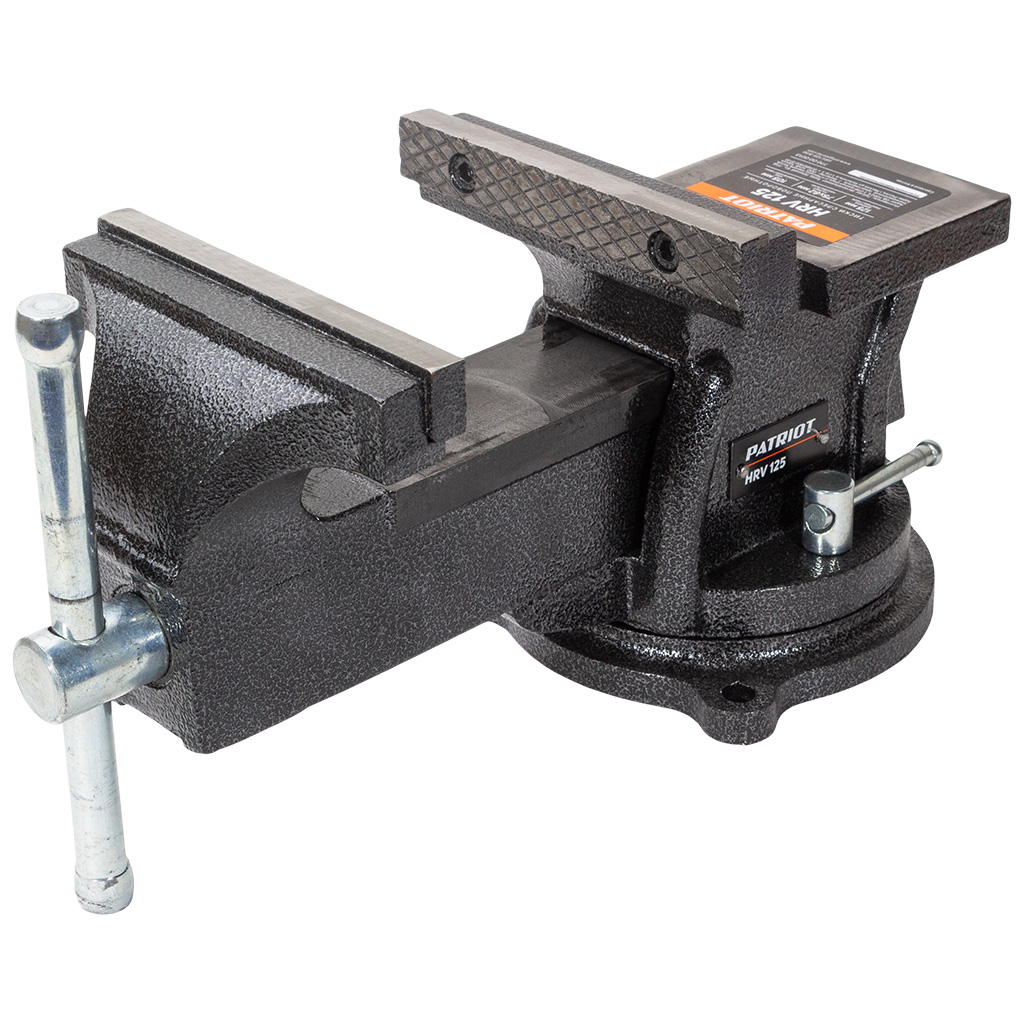 Тиски поворотные Patriot HRV, 125 мм