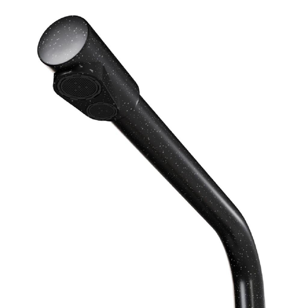 Смеситель для кухни Mixline ML-GS13, с фильтром для питьевой воды, черный