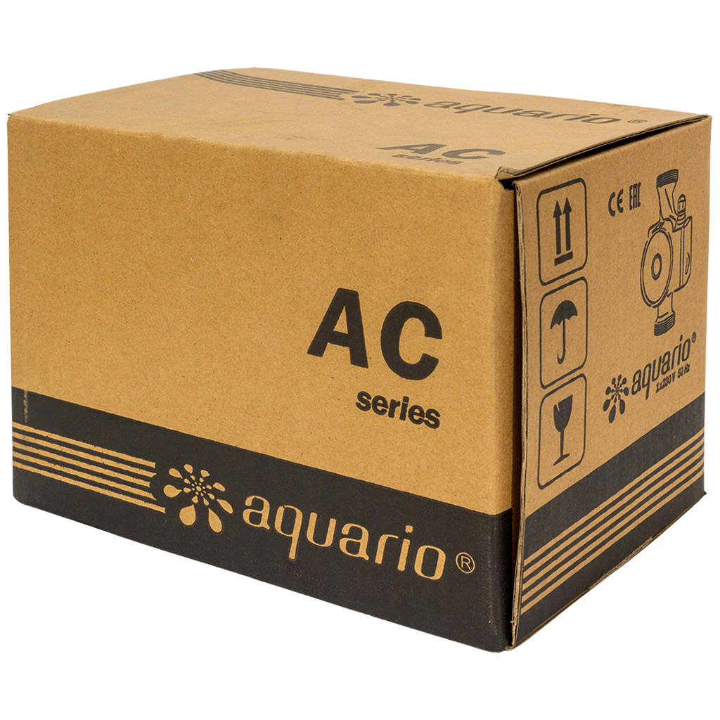 Насос циркуляционный Aquario АС 254, 180мм, с гайками